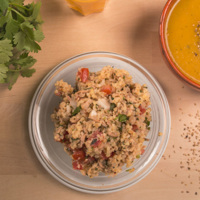 Taboulé amb tonyina